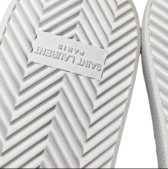 Saint Laurent Sneakers Women's Checkerboard Hightop Leather - Picture 12 of 12